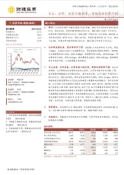 自主、合作、合资三路并进，智能电动前景可期