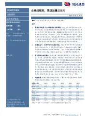业绩超预期，渠道放量正当时