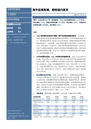 海外延续高增,期待国内复苏