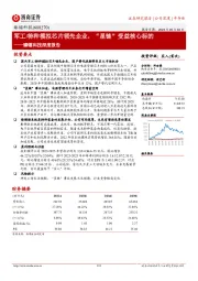 臻镭科技深度报告:军工/特种模拟芯片领先企业,“星链”受益核心标的