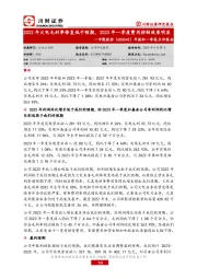 年报和一季报点评报告:2022年火电毛利率修复低于预期,2023年一季度费用控制效果明显