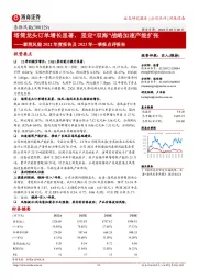 泰胜风能2022年度报告及2023年一季报点评报告：塔筒龙头订单增长显著，坚定“双海”战略加速产能扩张