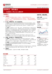 日辰股份22年&23Q1业绩点评：经营承压，期待复苏