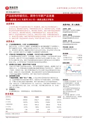 新洁能2022年度和2023年一季度业绩点评：产品结构持续优化，期待今年新产品进展