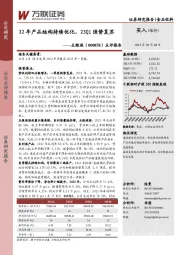 点评报告：22年产品结构持续优化，23Q1强势复苏