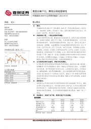 公司简评报告：原药价格下行，展现公司经营韧性