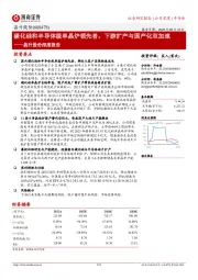 晶升股份深度报告：碳化硅和半导体级单晶炉领先者，下游扩产与国产化双加速