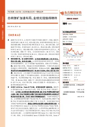 2022年报&2023年一季报点评：自有锂矿加速布局，业绩兑现值得期待