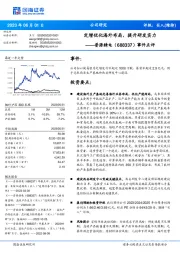 事件点评：定增优化海外布局，提升研发实力