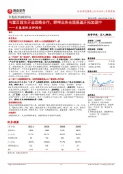 乐惠国际点评报告：与重百超市开启战略合作，鲜啤业务全国渠道开拓加速中