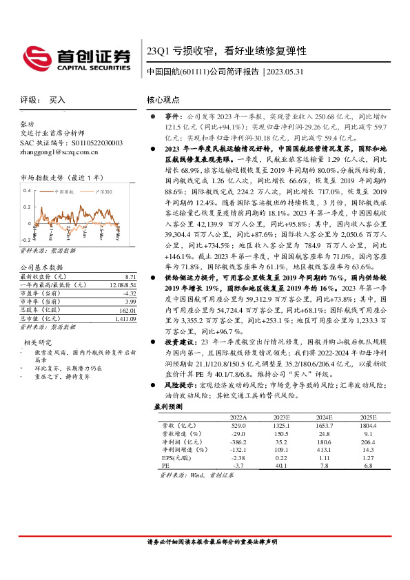 公司简评报告：23Q1亏损收窄，看好业绩修复弹性