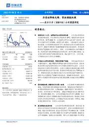 公司深度研究：异质结降银先锋，紧抓储能机遇