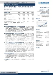 手机业务稳定增长，新业务打开成长空间