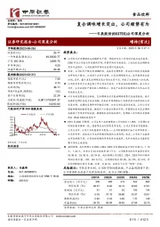 公司深度分析：复合调味增长突出，公司顺势有为