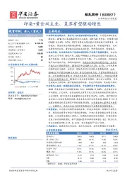 印染+黄金双主业，复苏有望驱动增长