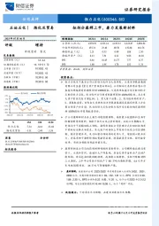 拟拆分康辉上市，着力发展新材料