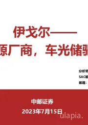 优秀电源厂商，车光储驱动增长