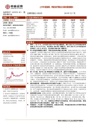 上半年超预期，呼吸治疗解决方案持续高增长