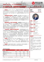 2023年半年度业绩预告点评:Q2业绩环比下滑,电解液盈利能力依旧坚韧