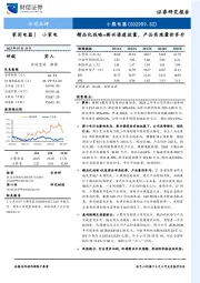 精品化战略+新兴渠道放量，产品实现量价齐升