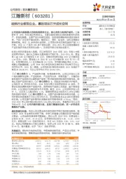 硅烷行业领军企业，募投项目打开成长空间