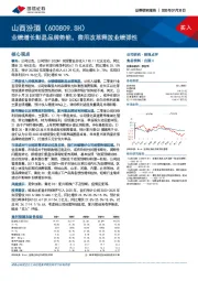 业绩增长彰显品牌势能，费用改革释放业绩弹性