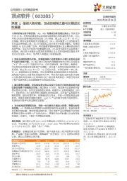 深度2：信创大势所趋，顶点的破局之路与长期成长性展望