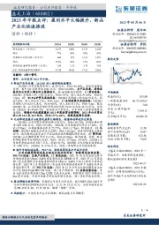 2023年中报点评：盈利水平大幅提升，新品产业化快速推进