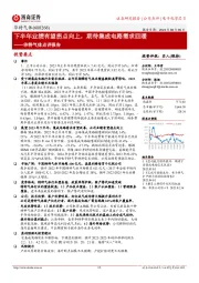 华特气体点评报告:下半年业绩有望拐点向上,期待集成电路需求回暖