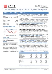 切入新能源增持洪田业绩进一步释放，复合铜箔设备稳步推进