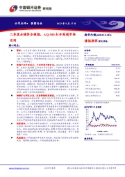 二季度业绩符合预期,AQ-300打开高端市场空间