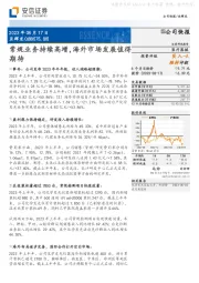 常规业务持续高增,海外市场发展值得期待