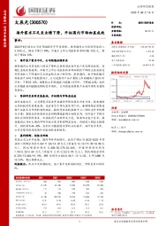 海外需求不足至业绩下滑，开拓国内市场初显成效