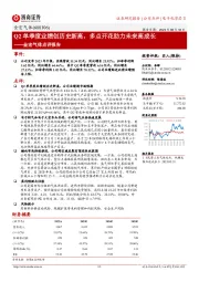 金宏气体点评报告：Q2单季度业绩创历史新高，多点开花助力未来高成长