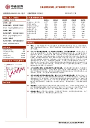 中报业绩符合预期，多产品线修复下半年可期