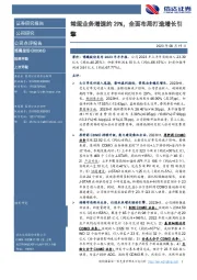 常规业务增速约29%，全面布局打造增长引擎