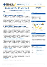 2023年半年度报告点评：营收实现快速增长，国际化打开新空间