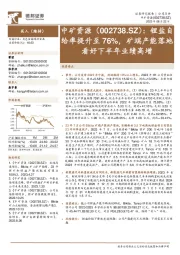 锂盐自给率提升至76%,矿端产能落地看好下半年业绩高增