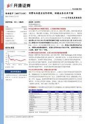 公司信息更新报告：消费电池需求边际好转，动储业务未来可期