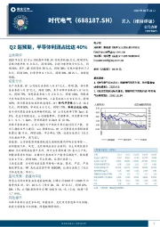 Q2超预期，半导体利润占比达40%