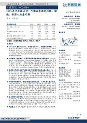 2023年半年报点评：汽零成长确定性强，储能、机器人放量可期