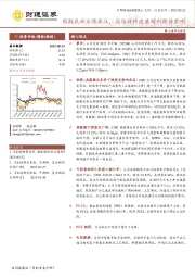 周期底部业绩承压,高端材料进展顺利静待黎明