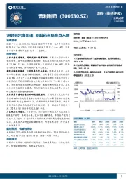 注射剂出海加速，原料药布局亮点不断