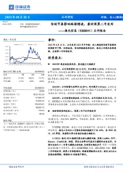点评报告:信创节奏影响短期增速,看好深算二号发布