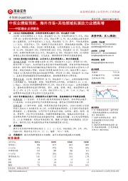 中际联合点评报告:中报业绩超预期,海外市场+其他领域拓展助力业绩高增