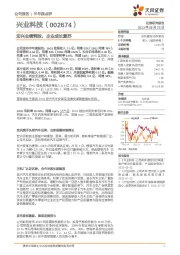 宏兴业绩释放，主业成长复苏