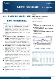 2Q23收入延续快增，持续投入、利润率波动，恋火势能加速向上