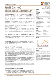 年轻时尚强化品牌标签,全域布局顺应行业景气