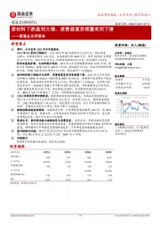 道道全点评报告：原材料下跌盈利大增，消费弱复苏销量有所下滑