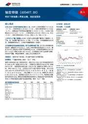 锌价下跌拖累二季度业绩，现金流强劲